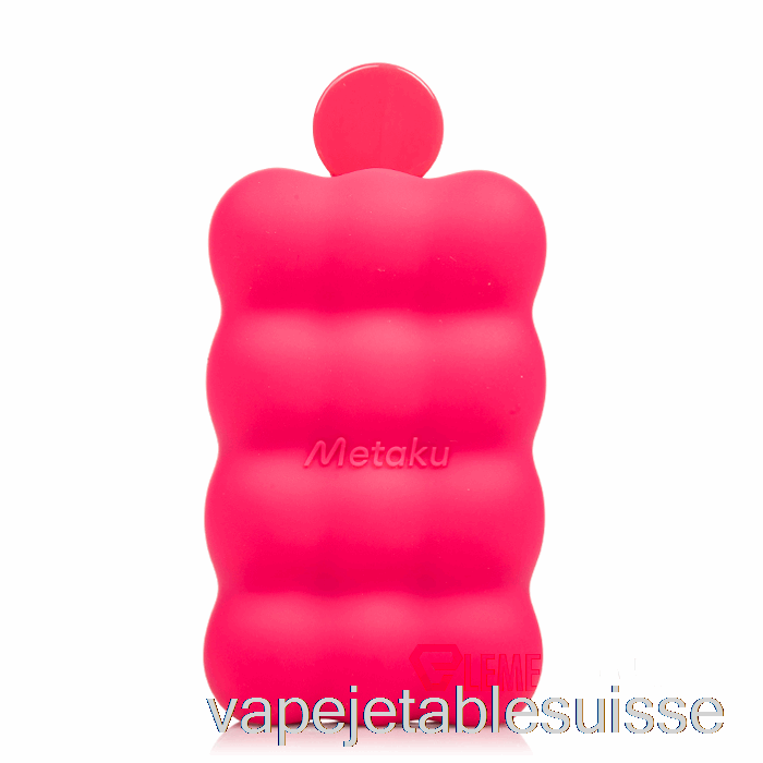 Vape Suisse Metaku Spongie 7500 Jetable Cerise Fraise Framboise